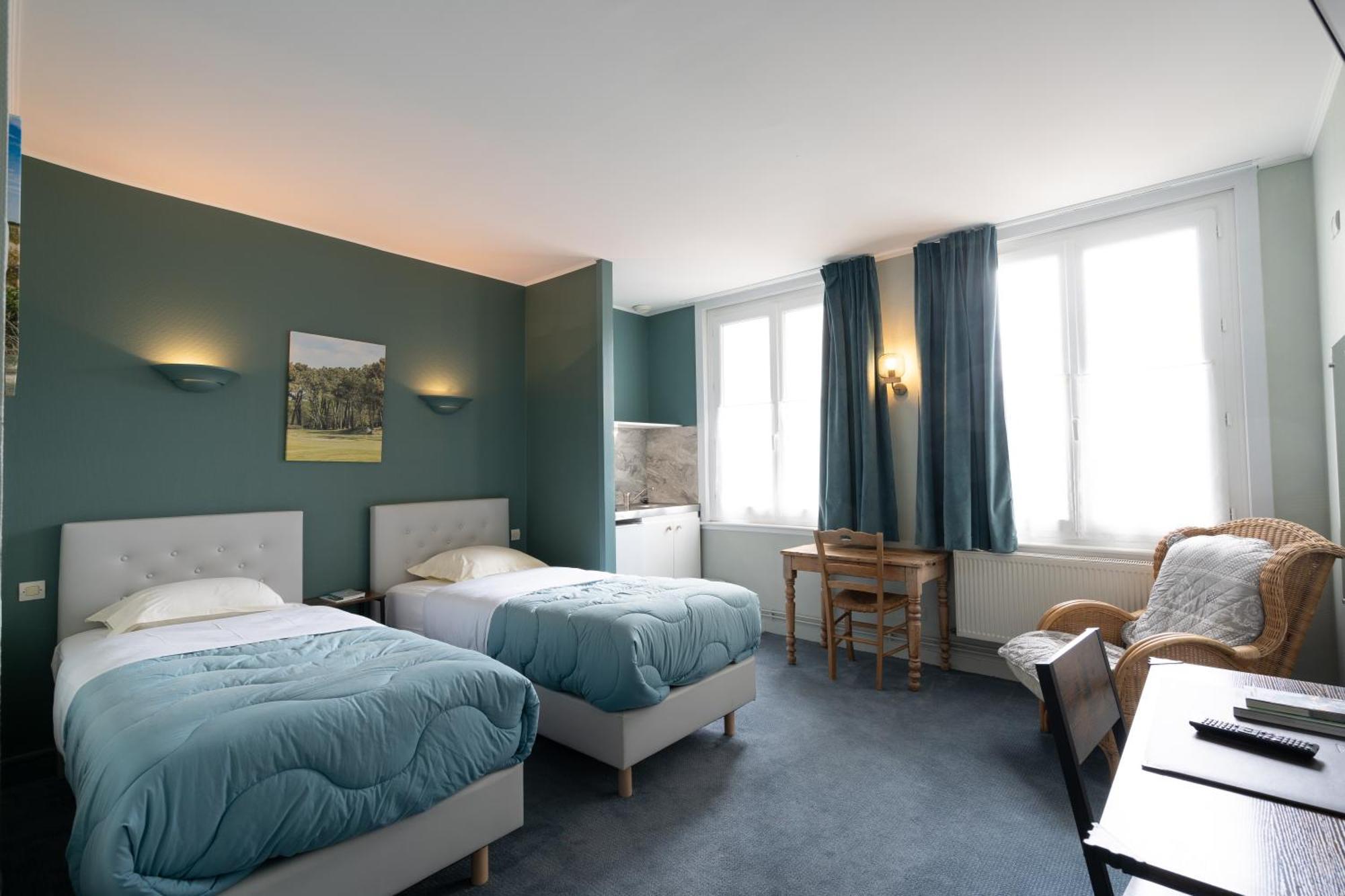 Hotel Le Caddy Le Touquet Bagian luar foto