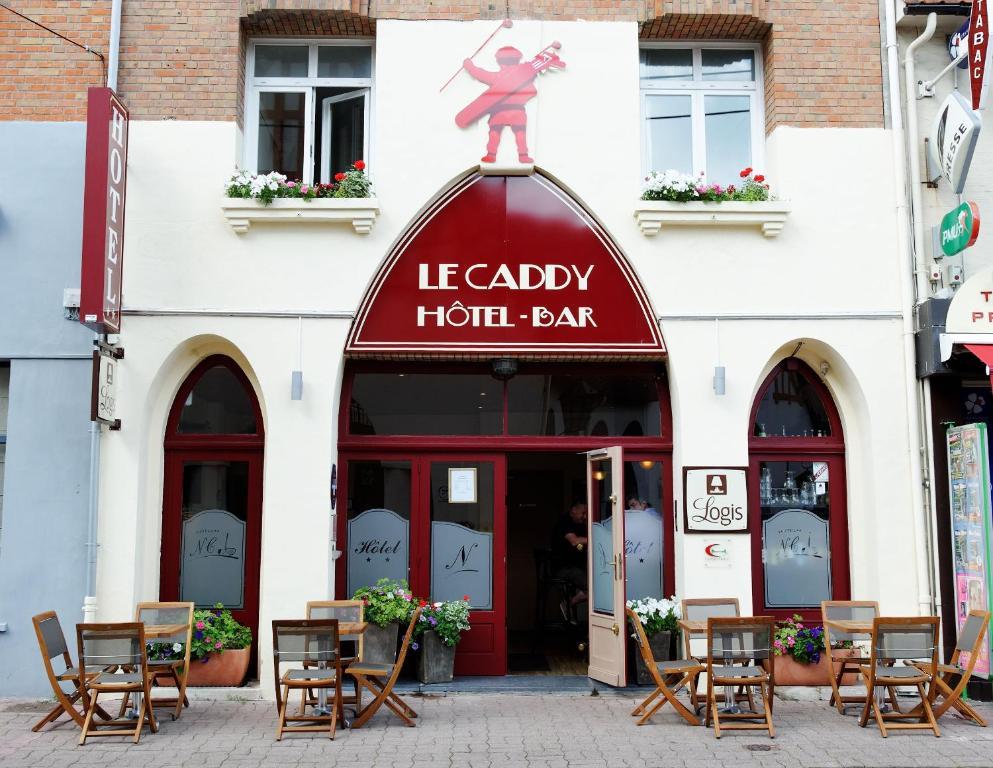 Hotel Le Caddy Le Touquet Bagian luar foto